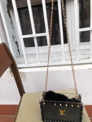 Bolso Louis Vuitton Negro y Morado