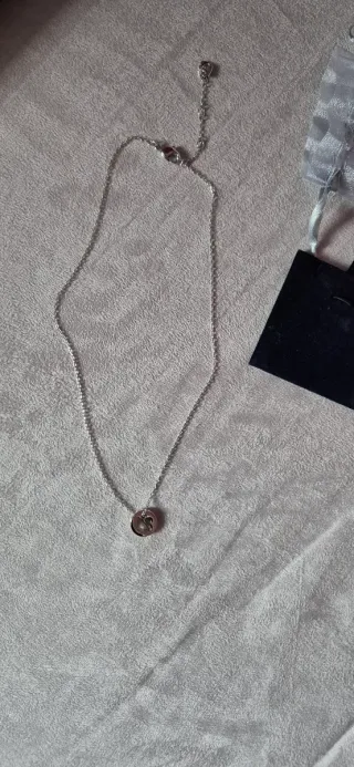 Collana con ciondolo iconico cigno Swarovski