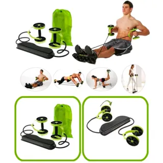 Roller Addominali Palestra Elastici Fitness