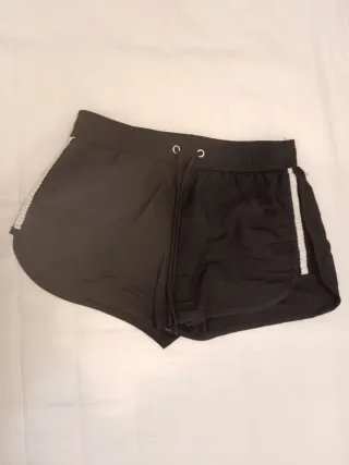 Pantalones cortos de chándal negros