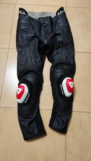 Pantalón moto mujer piel rev'it Racing M 38