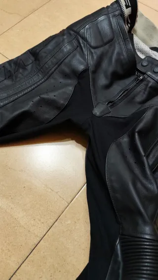 Pantalón moto mujer piel rev'it Racing M 38