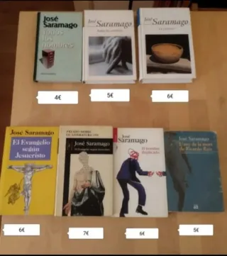 José Saramago, novelas.