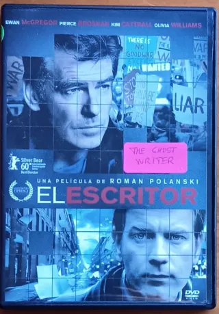 DVD El Escritor (The Ghost Writer)