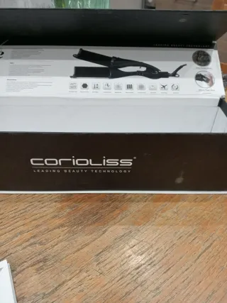 Piastra per capelli Corioliss nera