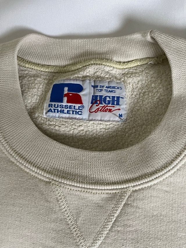 Sudadera Russell Athletic Beige