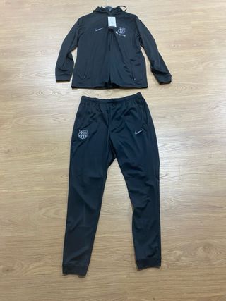 Chándal FC Barcelona Oficial Negro Nuevo a estrena