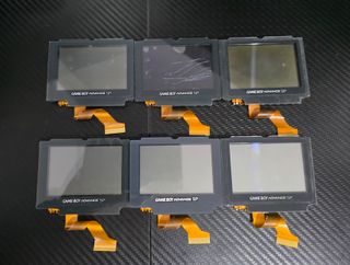Lote 6 pantallas Game Boy Advance SP