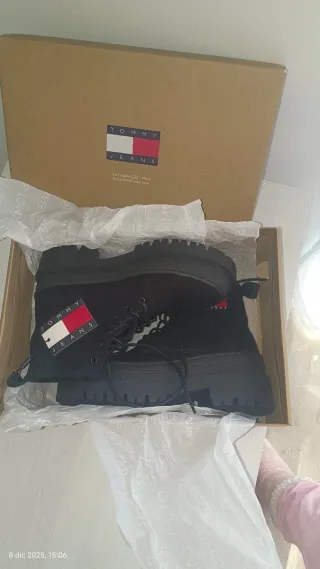 Botines Tommy Jeans Plataforma Negros