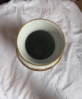 Vaso Limoges dipinto a mano