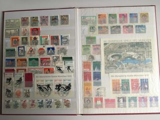 Clasificador sellos cancelados Alemania 1960-1978