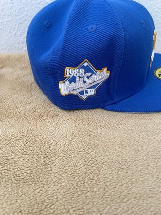 Gorra New Era 59FIFTY LA Azul y Dorado