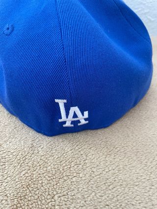 Gorra New Era 59FIFTY LA Azul y Dorado