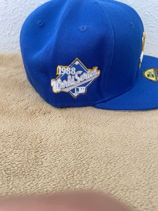 Gorra New Era 59FIFTY LA Azul y Dorado