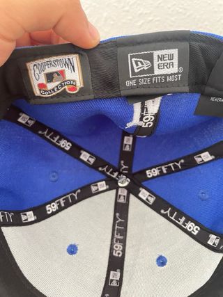 Gorra New Era 59FIFTY LA Azul y Dorado