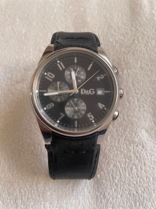 Reloj Dolce & Gabbana Negro y Plateado