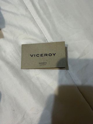 Reloj Viceroy Cronógrafo Oro y Negro