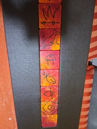 Quadro etnico decorativo