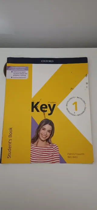 Key to Bachillerato 1. Student's Book. 2 Edition