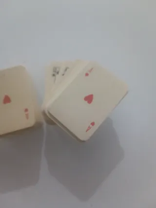 Mini carte da gioco - Asso di Cuori