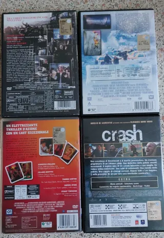 Lotto 4 DVD: Crash, Shade, The Day After Tomorrow,