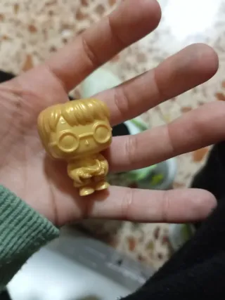 Figura dorada original harry potter