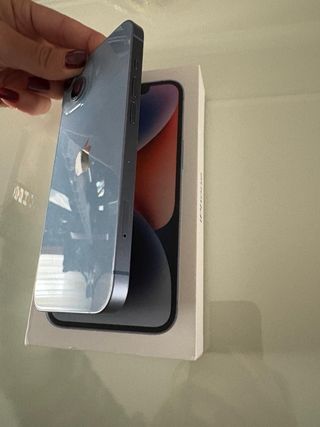 iPhone 14 Azul 128 GB – Perfecto Estado + Caja