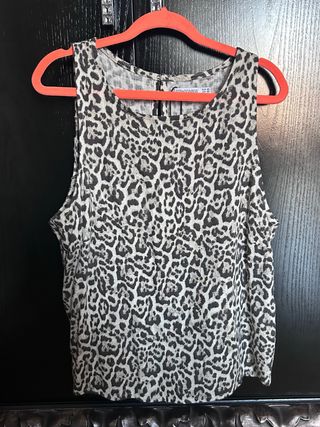 Top Leopardo Stradivarius Talla M