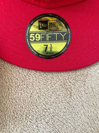 Gorra New Era 59FIFTY Roja