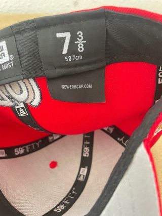 Gorra New Era 59FIFTY Roja