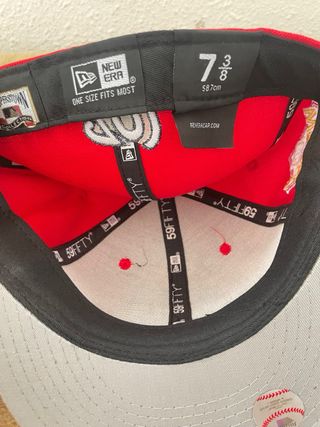 Gorra New Era 59FIFTY Roja