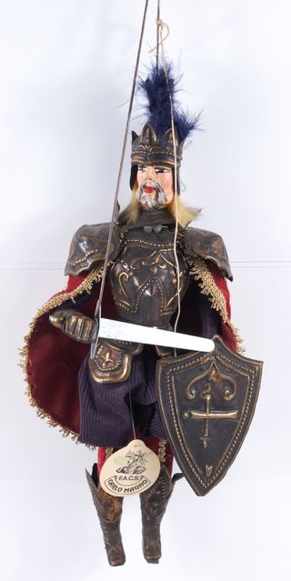 Carlo Magno pupo siciliano artigian. Patania 40cm