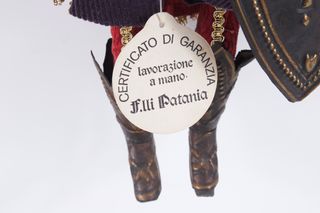 Carlo Magno pupo siciliano artigian. Patania 40cm