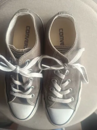 Zapatillas Converse grises/verdes