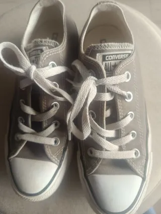 Zapatillas Converse grises/verdes