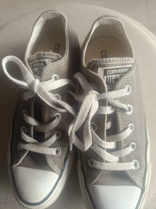 Zapatillas Converse grises/verdes