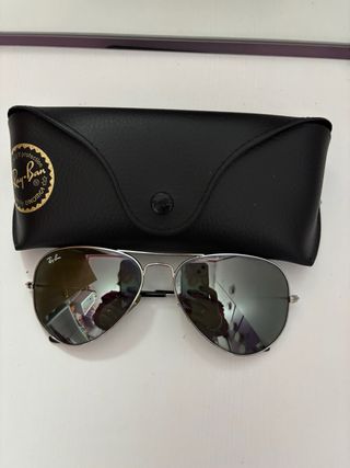 Gafas de sol Ray-Ban plateadas