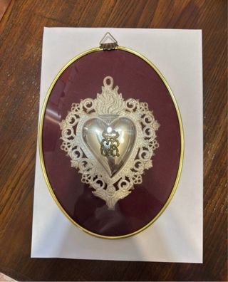 Ex Voto Cuore Antico con Cornice