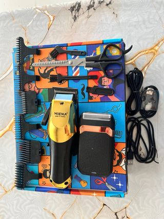 Set de barbería Hiena profesional