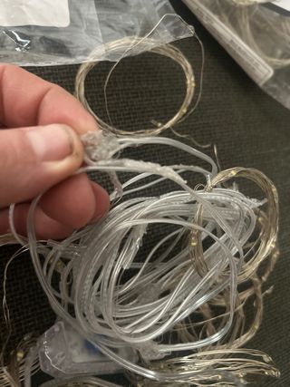 Luces Cortina USB Navidad 2 unidades