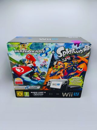 Nintendo Wii U Premium Pack Mario Kart 8 + Splatoo