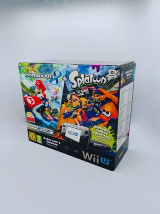 Nintendo Wii U Premium Pack Mario Kart 8 + Splatoo