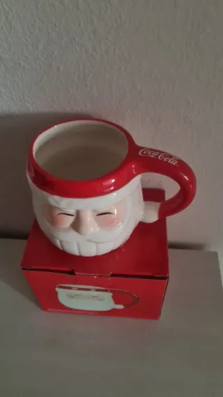 Taza Coca-Cola Santa Claus Navideña