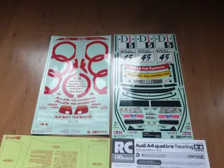 Carrocería Tamiya Audi A4 quattro Touring