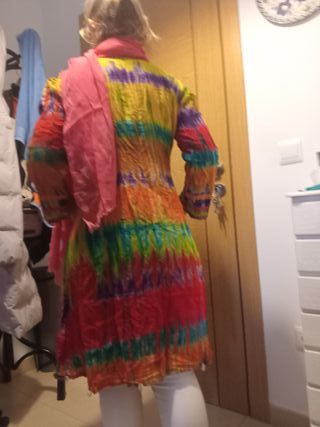Traje Indú Multicolor