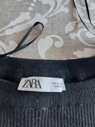 Vestido Zara Negro Talla S