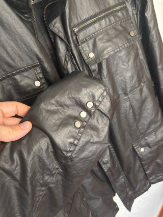 Chaqueta Adolfo Dominguez Negra Talla M (50)