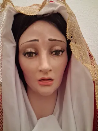 Busto Virgen tamaño natural