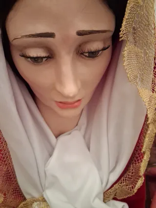 Busto Virgen tamaño natural