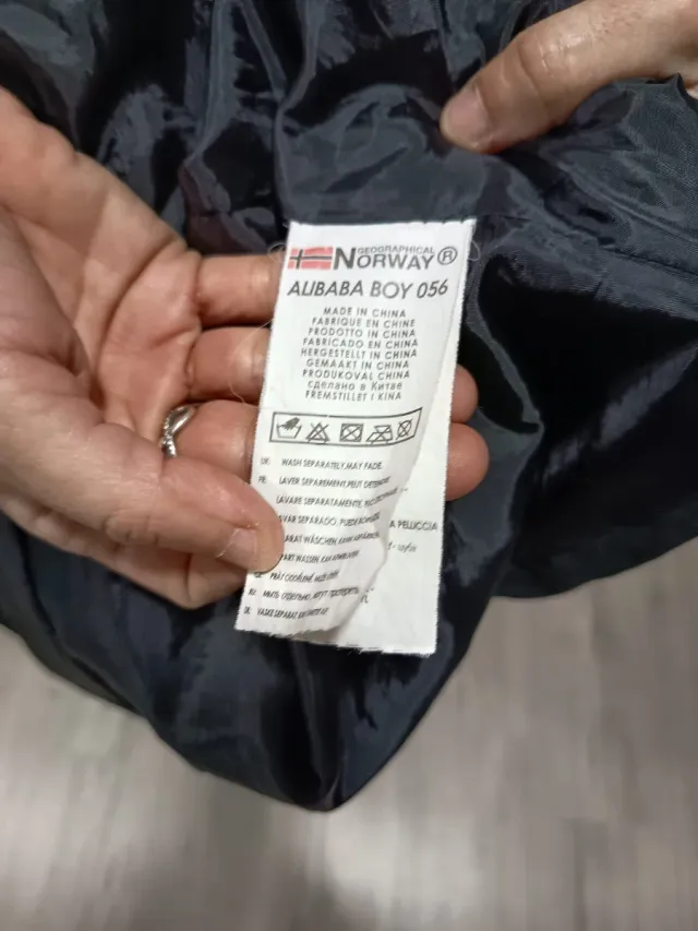 Chaqueta Geographical Norway Negra Talla XS